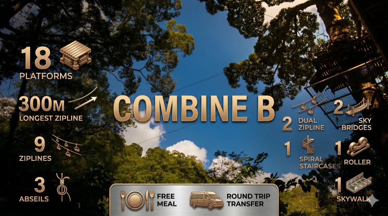 Combine B+ special price tickets